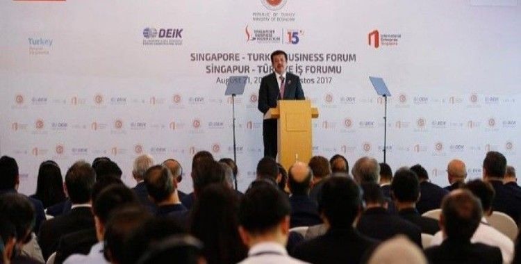 Singapur ile 2 milyar dolarlık dış ticaret hedefi