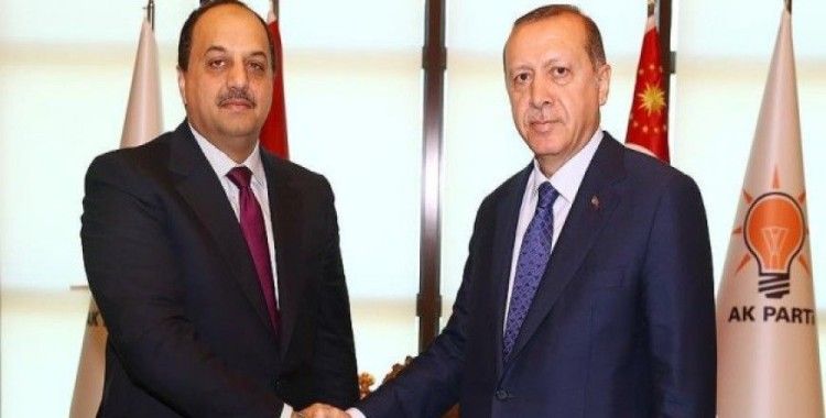 ​Cumhurbaşkanı Erdoğan, Attiyah'ı kabul etti