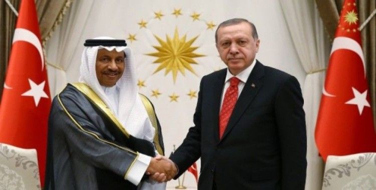 Erdoğan, Kuveyt Başbakanı’nı kabul etti