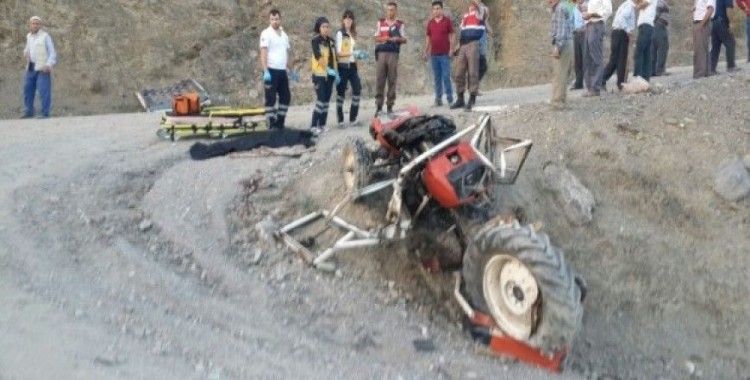Samsun’da traktör kazası, 1 ölü, 1 yaralı