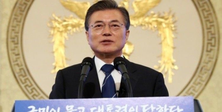 Güney Kore lideri Moon'dan açıklama geldi