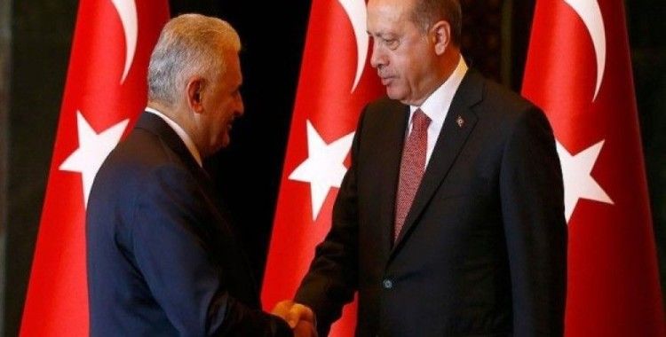 Cumhurbaşkanı Erdoğan Başbakan Yıldırım’ı kabul etti 