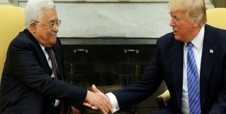ABD Başkanı Trump, Filistin Devlet Başkanı Abbas ile görüştü