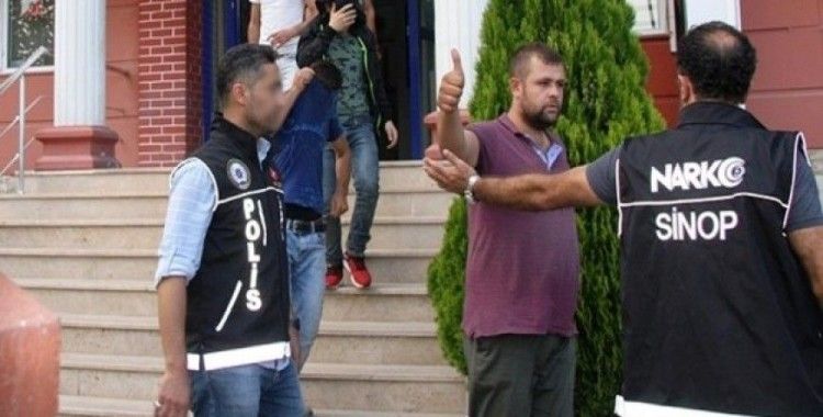 ​Sinop'ta uyuşturucu operasyonu, 14 gözaltı