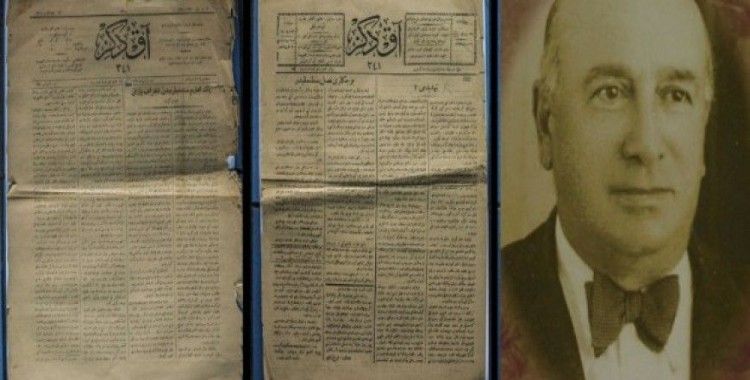 Antalya'da 100 yıl öncesinin gazetesi bulundu