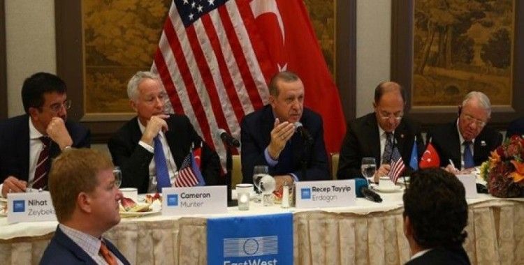Cumhurbaşkanı Erdoğan ABD'li yatırımcılarla buluştu