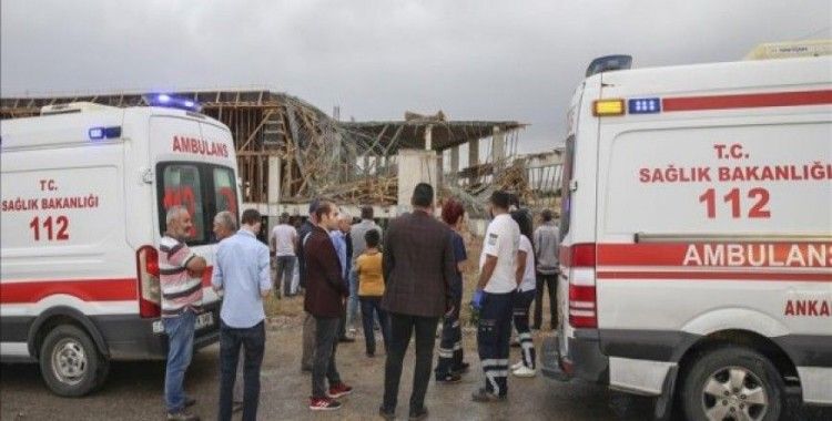 ​Ankara'da inşaatta göçük, 1 ölü, 1 yaralı
