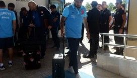 A Milli Futbol Takımı Antalya'dan ayrıldı