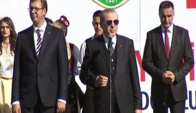 Erdoğan Novi Pazar halkına hitap etti