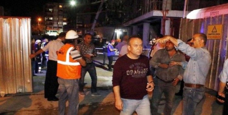 Alışveriş ve kültür merkezi inşaatında göçük: 7 yaralı 