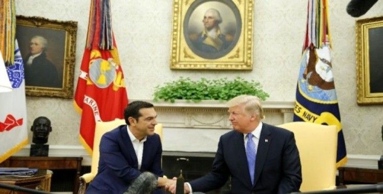 Trump, Çipras ile bir araya geldi 