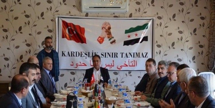 Vali Tekinarslan, Suriye yerel meclis başkanlarıyla buluştu
