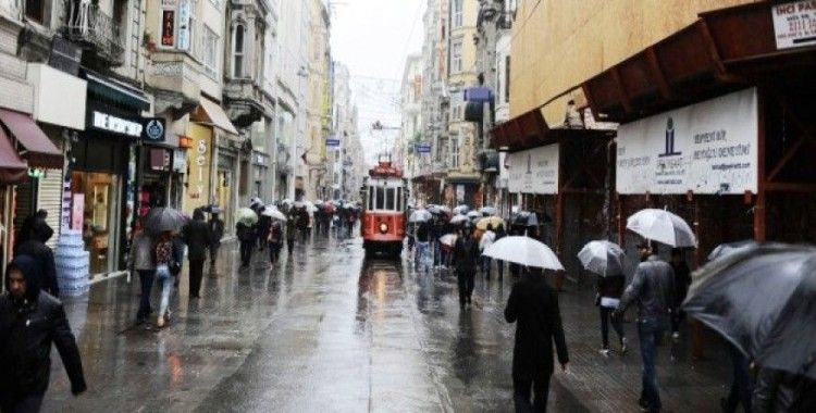 İstanbul'a yağış ve rüzgar uyarısı 