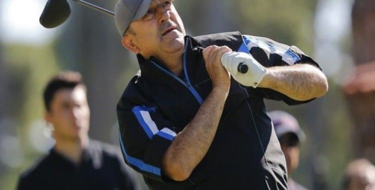 Turkish Airlines Open 2017 Golf Turnuvası'na Bakan Çavuşoğlu da katıldı