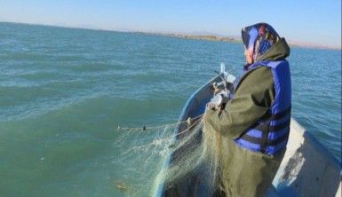 Kadın balıkçılara destek