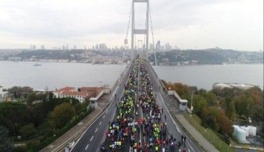 39. İstanbul Maratonu havadan görüntülendi