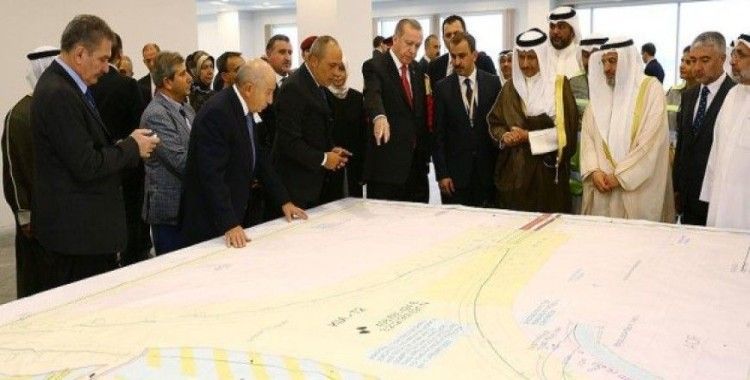 Erdoğan, Kuveyt Uluslararası Havalimanı çalışmaları hakkında bilgi aldı