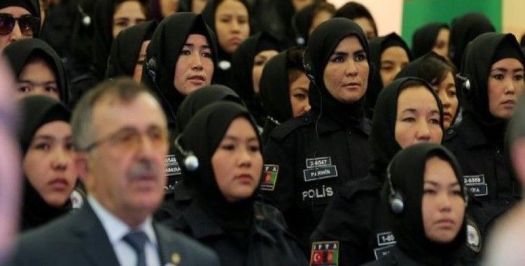 Afgan kadın polis adayları Sivas'ta eğitime başladı