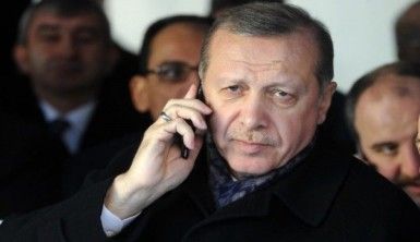 Erdoğan Abbas ile telefonla görüştü