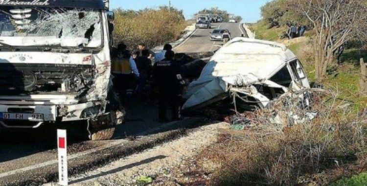 Hatay’da feci kaza: 10 ölü, 7 yaralı 