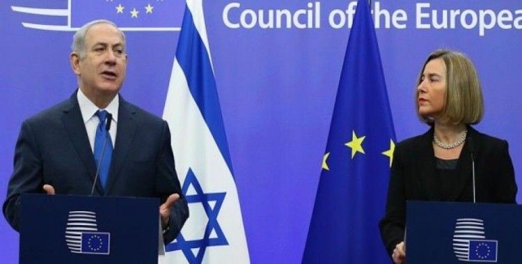 AB Yüksek Temsilcisi Mogherini ile Netanyahu bir araya geldi