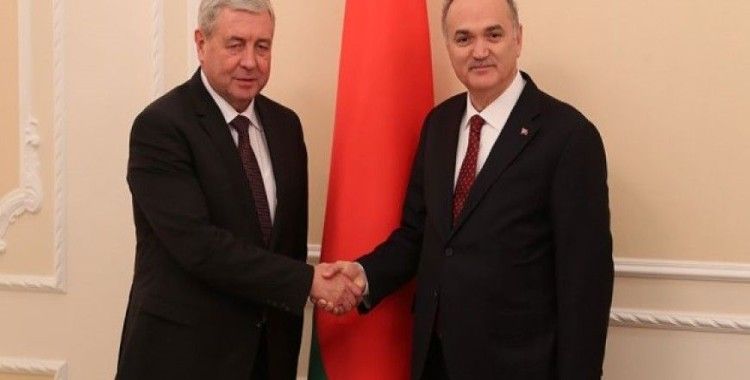 Bakan Özlü, Belarus Başbakan Yardımcısı Semashko ile görüştü