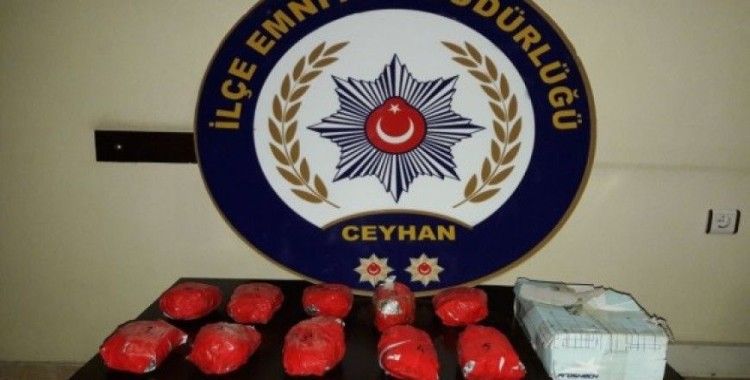 Adana'da 5 kilo 150 gram eroin ele geçirildi 