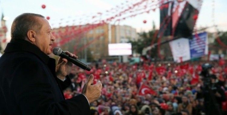 Erdoğan’dan terörle mücadelede kararlılık mesajı