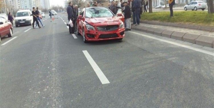 Kayseri'de trafik kazası, 1 ölü