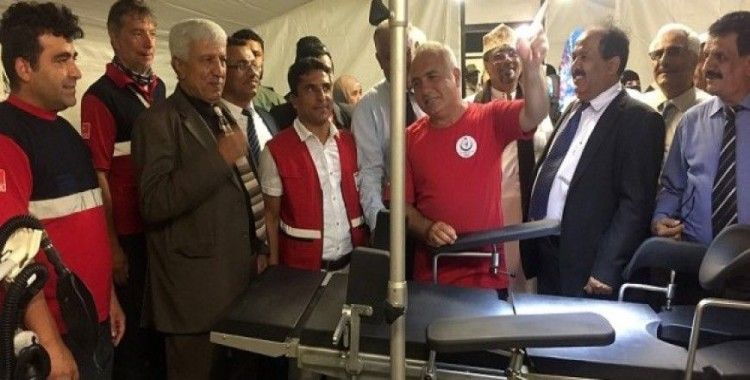 Yemen'de Türk sahra hastanesi açıldı