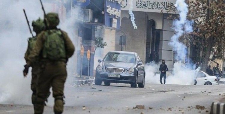 Batı Şeria'da İsrail askerleri gerçek mermiyle müdahale etti