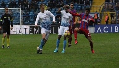 Trabzonspor da puan kaybıyla tamamladı