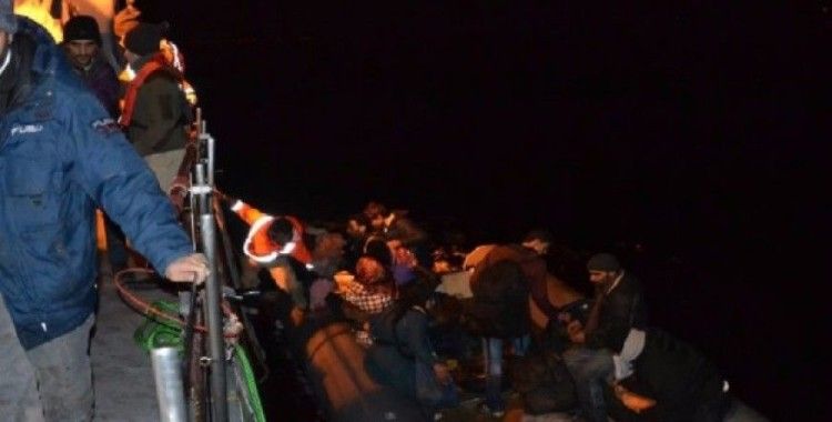 İzmir'de 71 düzensiz göçmen yakalandı