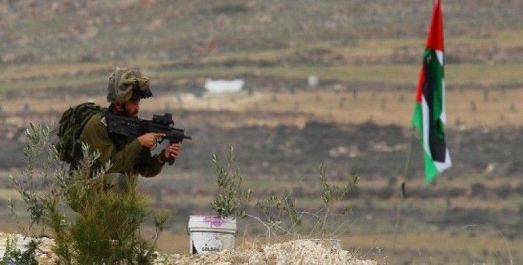 ​İsrail ordusu Nablus'ta 4 dönüm tarım arazisini tahrip etti