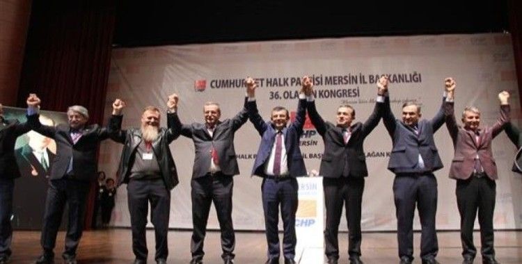 ​CHP Mersin İl Başkanlığı'na Adil Aktay seçildi