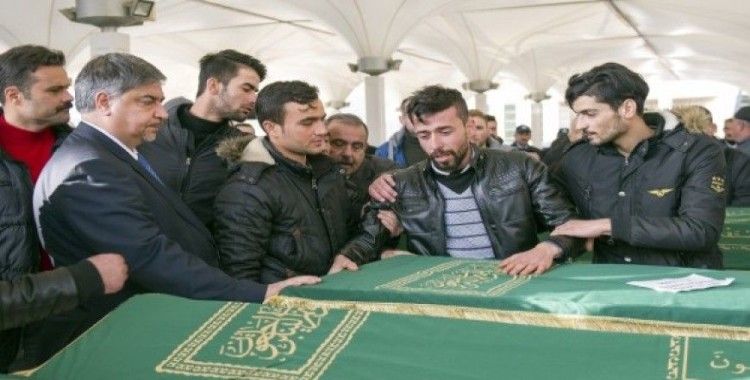 Kaza ölen Türkmenler Ankara’da son yolculuğuna uğurlandı