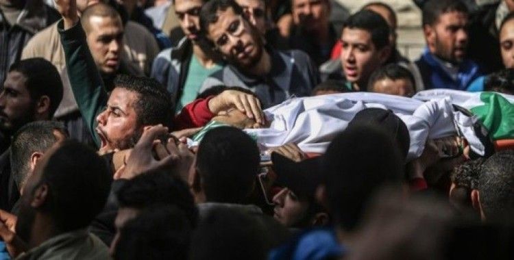 Öldürülen Gazzeli balıkçı defnedildi