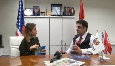 Ali Osman Akat, Türk Amerika ticari ilişkilerini OGÜNTV'ye anlattı