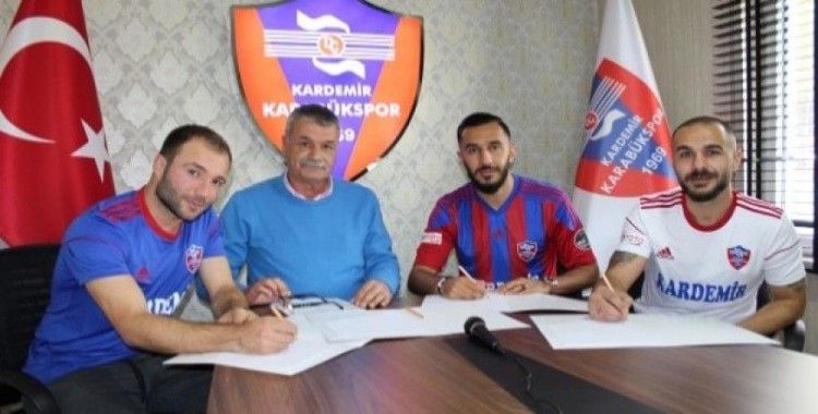 Karabükspor, 3 oyuncuyla resmi sözleşme imzaladı 