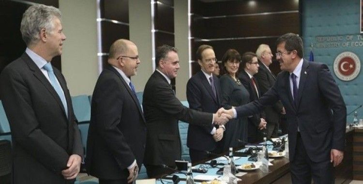 Zeybekci AB ülkelerinin büyükelçileriyle görüştü