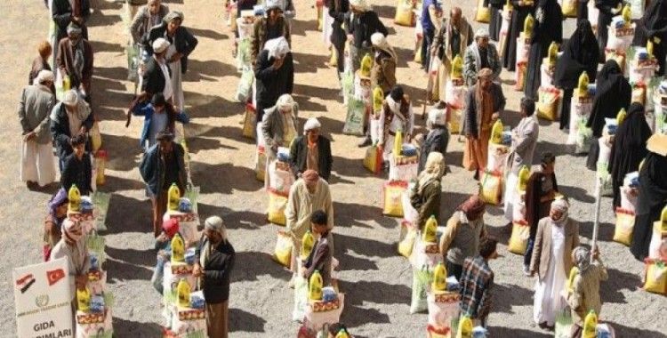 Türkiye'den Yemen'e acil gıda yardımı