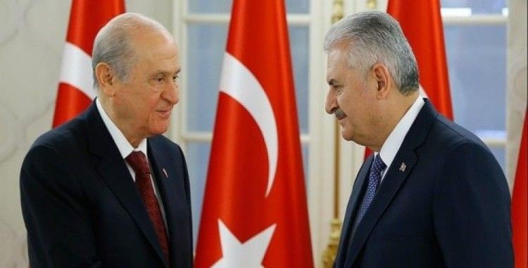 Başbakan Yıldırım MHP Genel Başkanı Bahçeli ile görüşecek