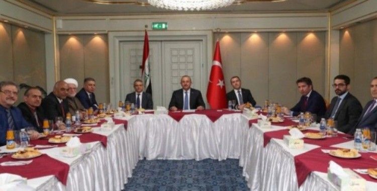 Çavuşoğlu, Türkmen Eşgüdüm Kurulu’nu kabul etti