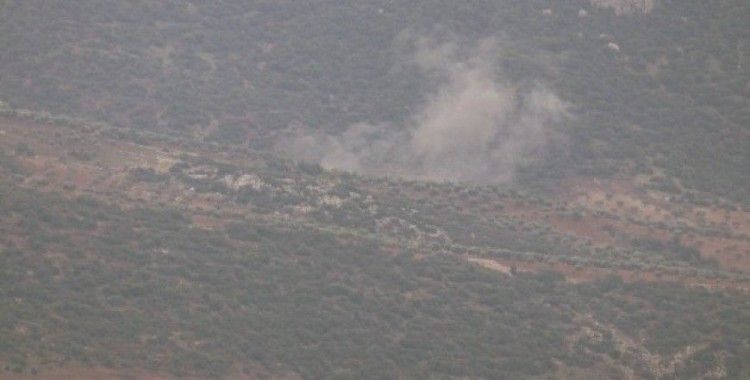 Afrin'de milli füzeler kullanıldı