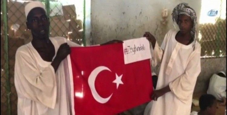 Sudanlı öğrencilerden, Türk askerine dua 