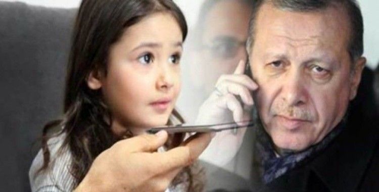 Cumhurbaşkanı Erdoğan, küçük Irmak'ın gözyaşlarına kayıtsız kalmadı