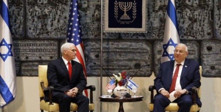Pence, İsrail Cumhurbaşkanı ile bir araya geldi