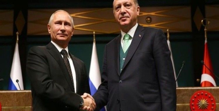 ​Erdoğan, Rusya Devlet Başkanı Putin ile telefonda görüştü