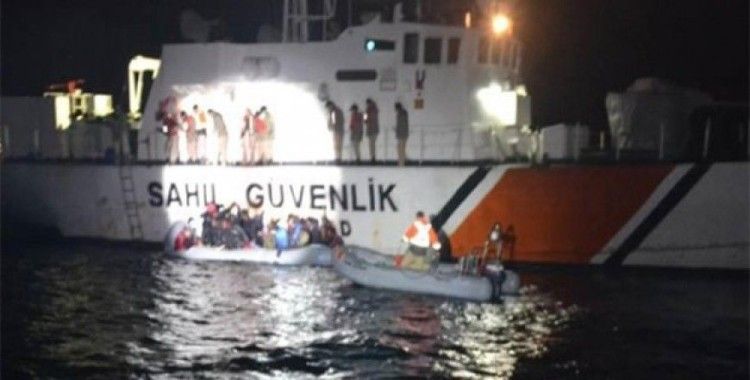 Kuşadası Körfezi'nde 49 kaçak göçmen yakalandı