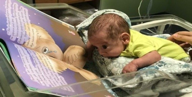 600 gram doğan Umut bebek hayata tutundu